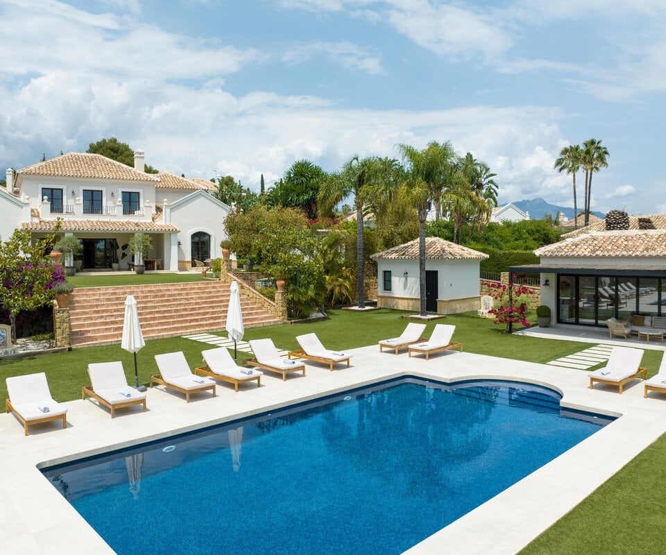 Magnifique villa sur le nouveau Golden Mile de Marbella