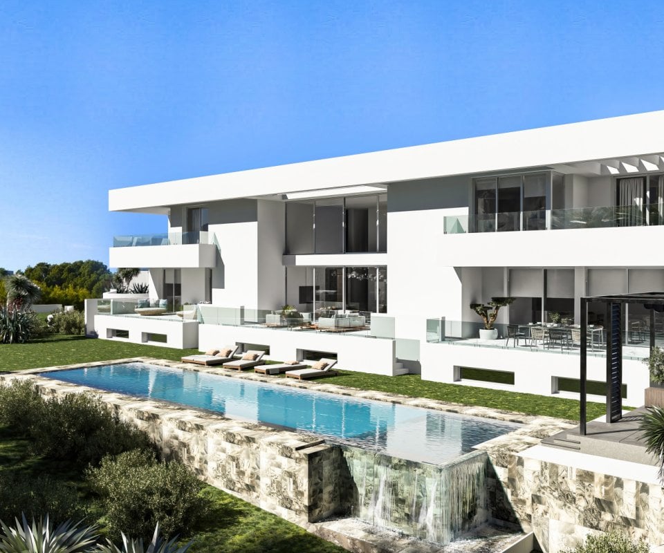 Brand-new modern luxury villa for sale in Paraiso Alto will be ready for you by the end of 2023