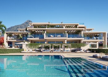 A gated community of 28 ultra-modern apartments and penthouses situated in the best location in Marbella