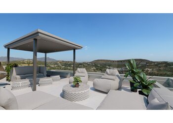 Brand new modern villa with panoramic views in Monte Mayor