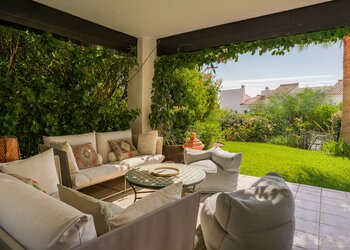Elegante apartamento con jardín privado en La Quinta Village
