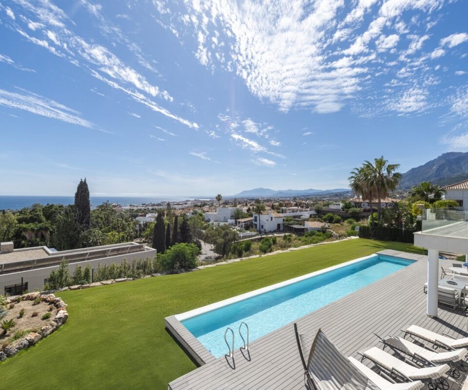 Spectaculaire moderne villa met prachtig uitzicht in Lomas del Pozuelo